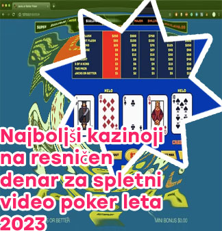 Video poker za resničen denar